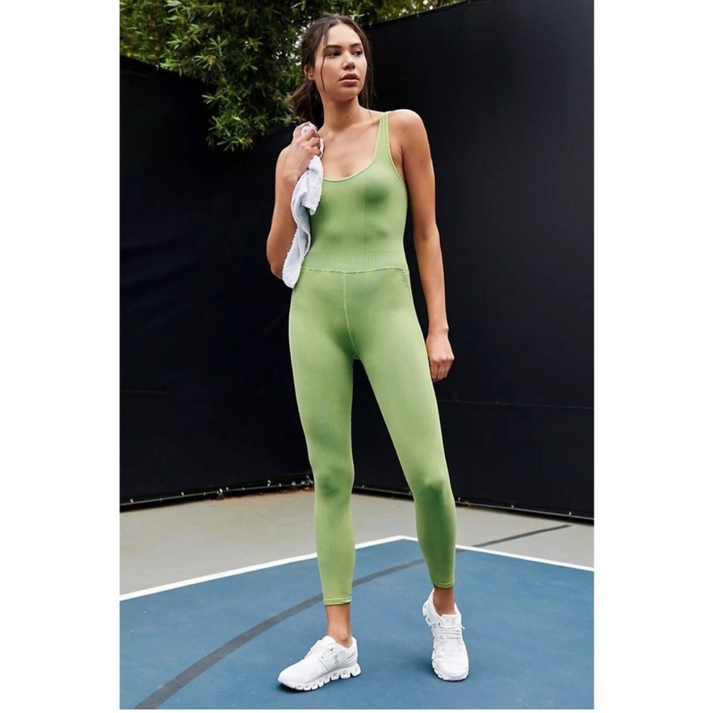 NEW Free People Good X-Small/Small/ Karma in Pistachio Onesie fp Movement